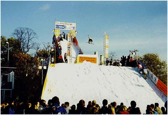 Board X 1st big air 22m designed and created